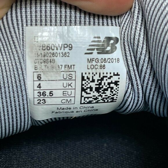 New Balance Womens Low Top Lace Up Running Shoes 6 - Picture 7 of 8